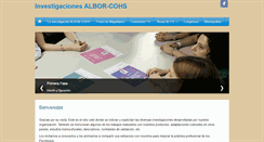Desktop Screenshot of gacinvestigacion.com
